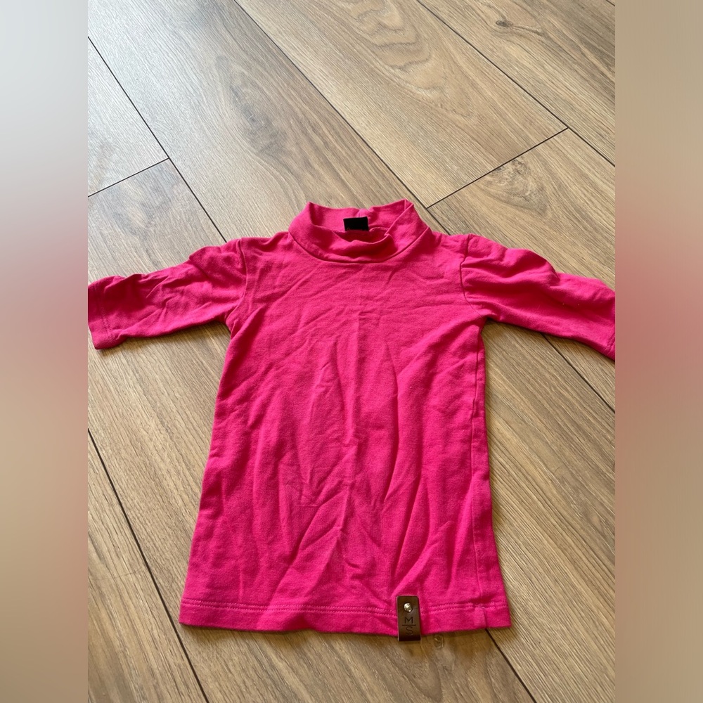 Mini street kids (handmade Company now closed down) hot pink 3/4 sleeve